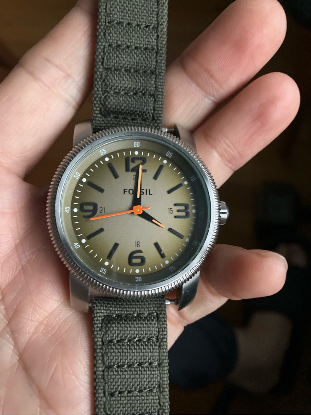 Fossil JR1124 Watch + Genuine Citizen Strap | Needs Battery
